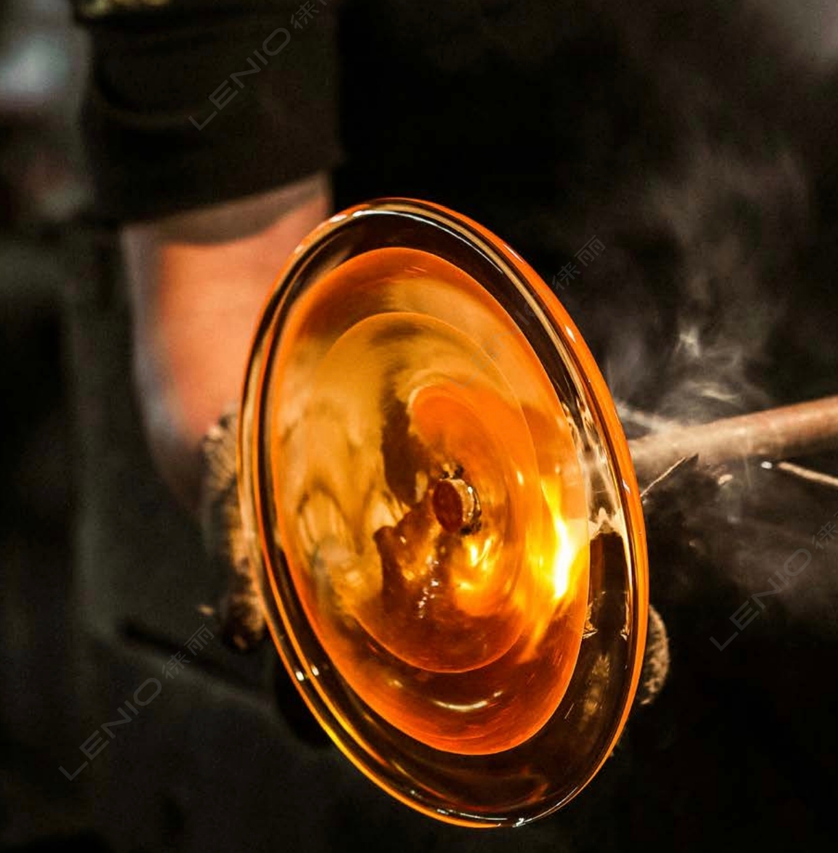 Formed glass detail